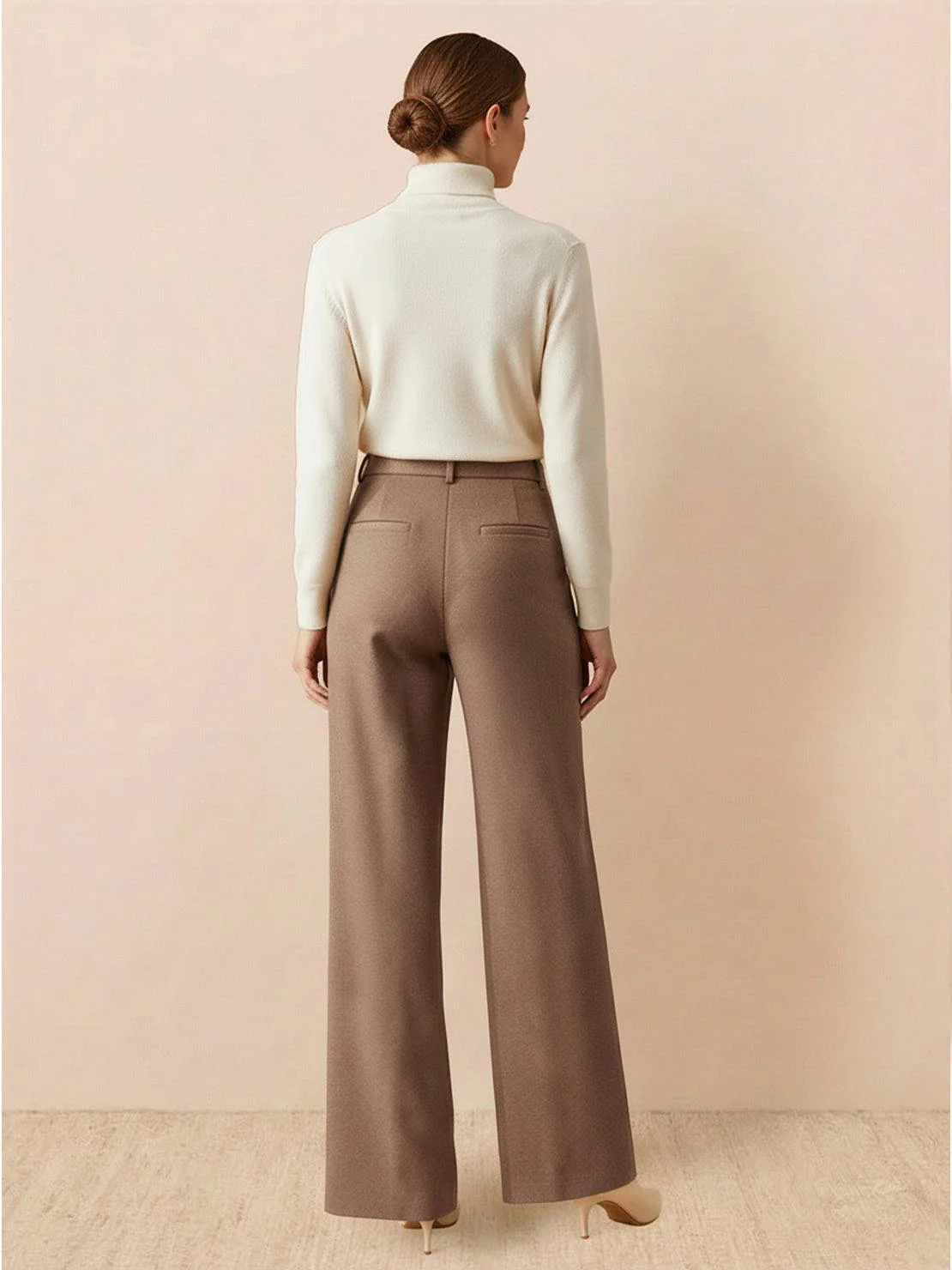 Thermal Wool Blend Trousers - Image 23