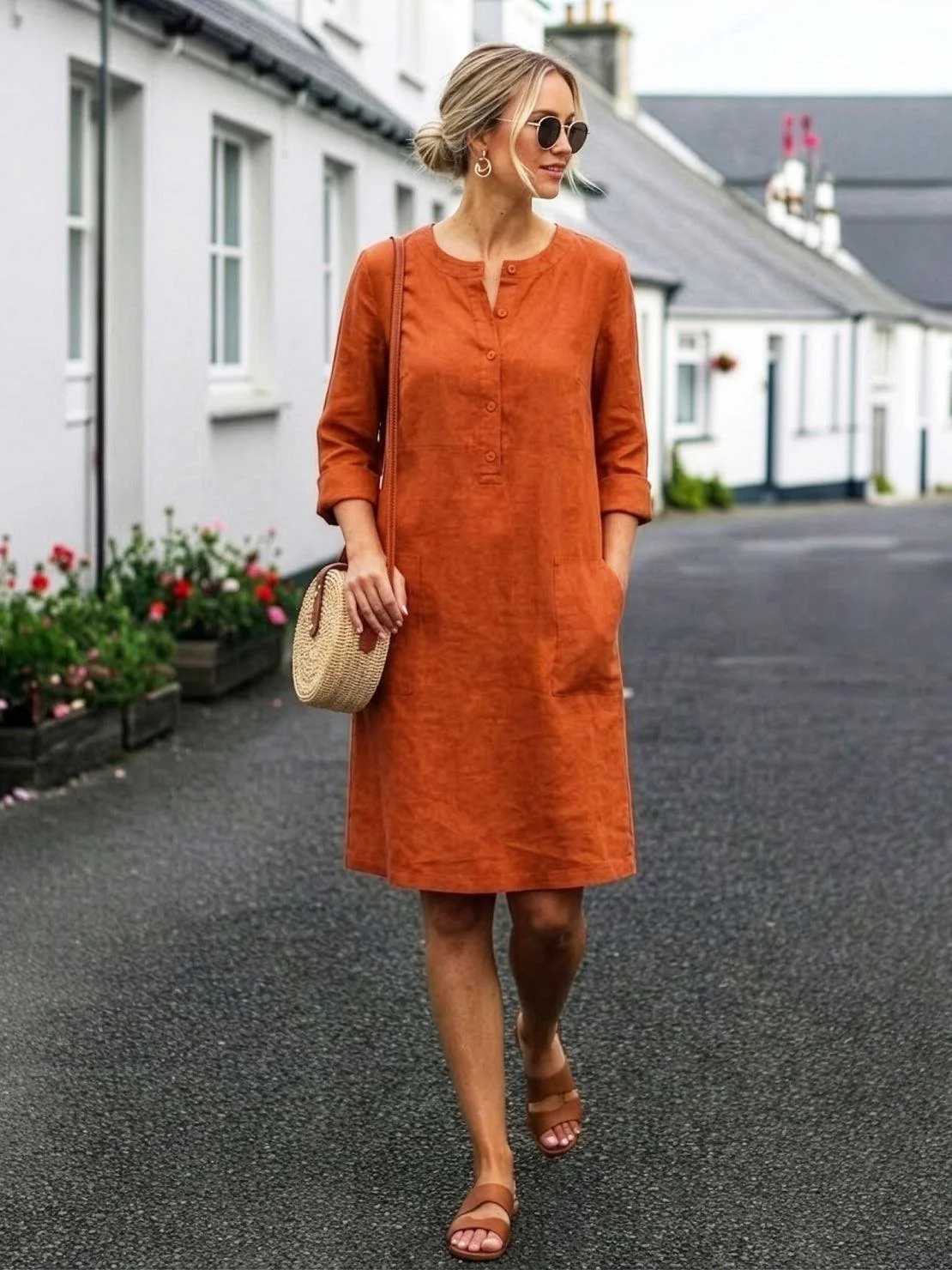 Timeless Class: Cotton Dress - Image 6