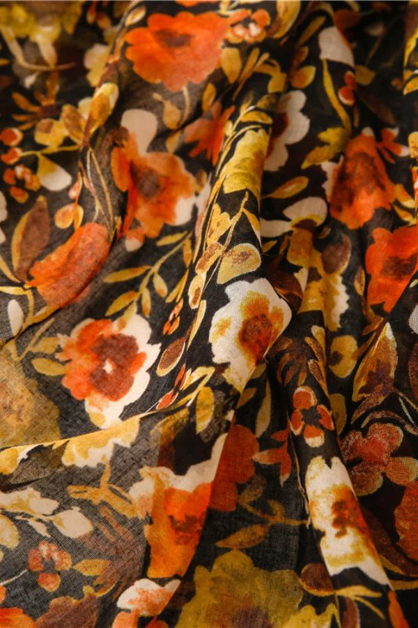 Twilight Blooms Scarf - Image 4