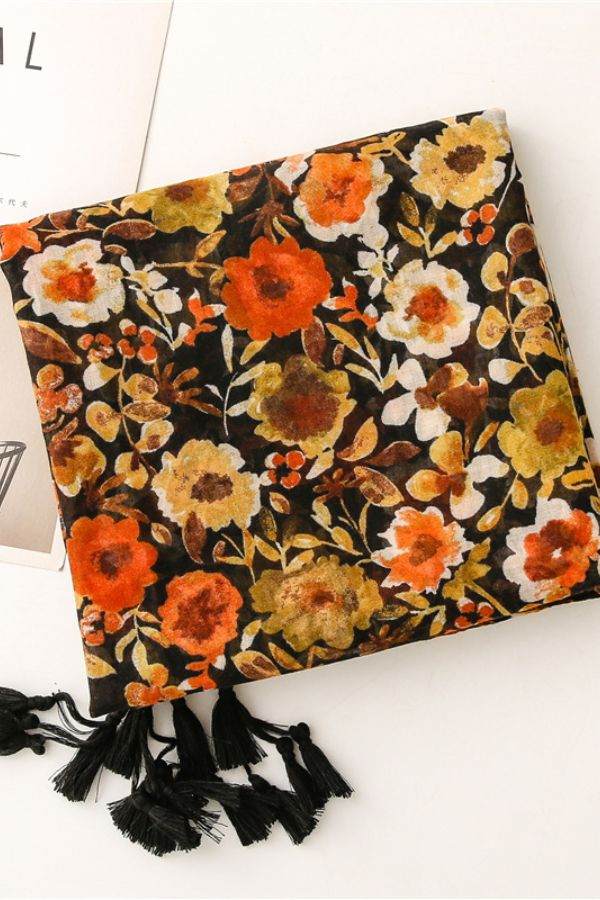 Twilight Blooms Scarf - Image 6