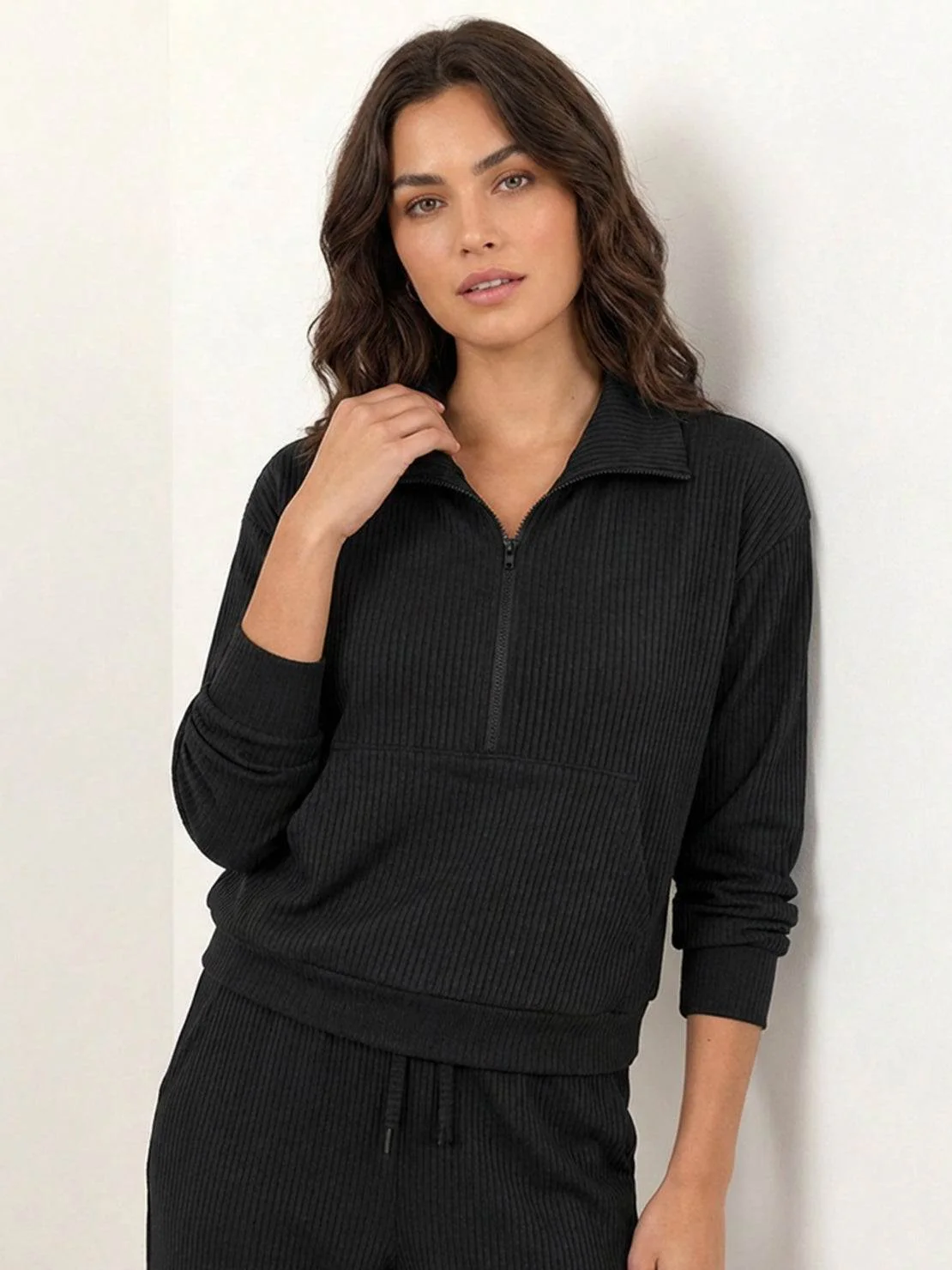 Unisex Half-Zip Sweat Set - Image 65