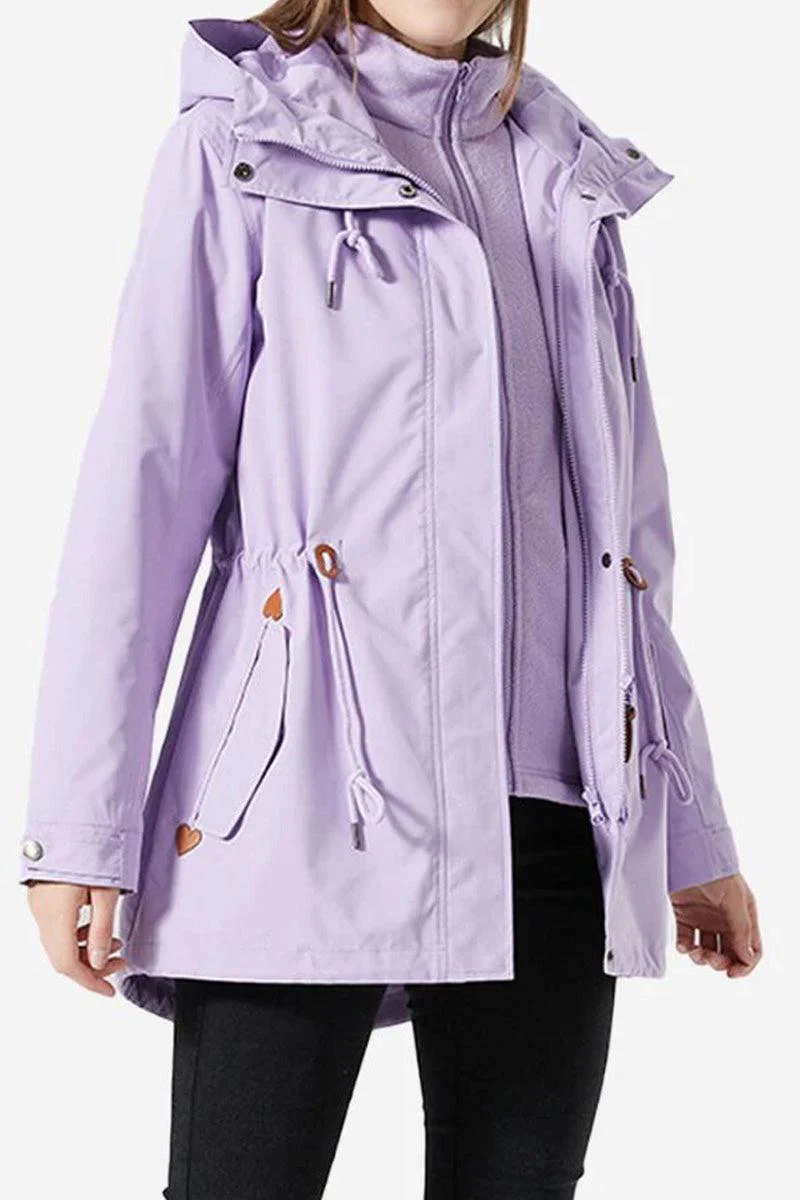 Versatile Chic Two-Piece Windbreaker Set - Image 9
