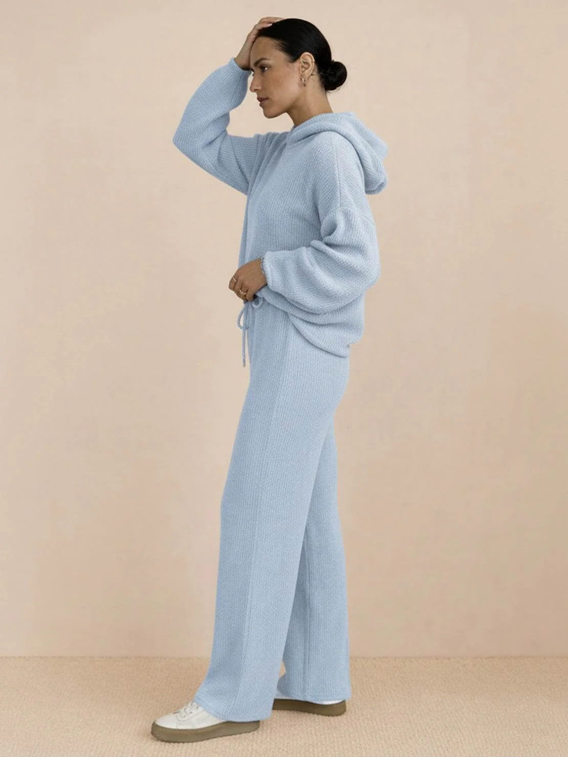 Waffle-Knit Two-Piece - Image 9