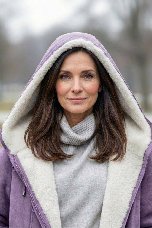 Warm Toggle Button Hooded Coat - Image 29