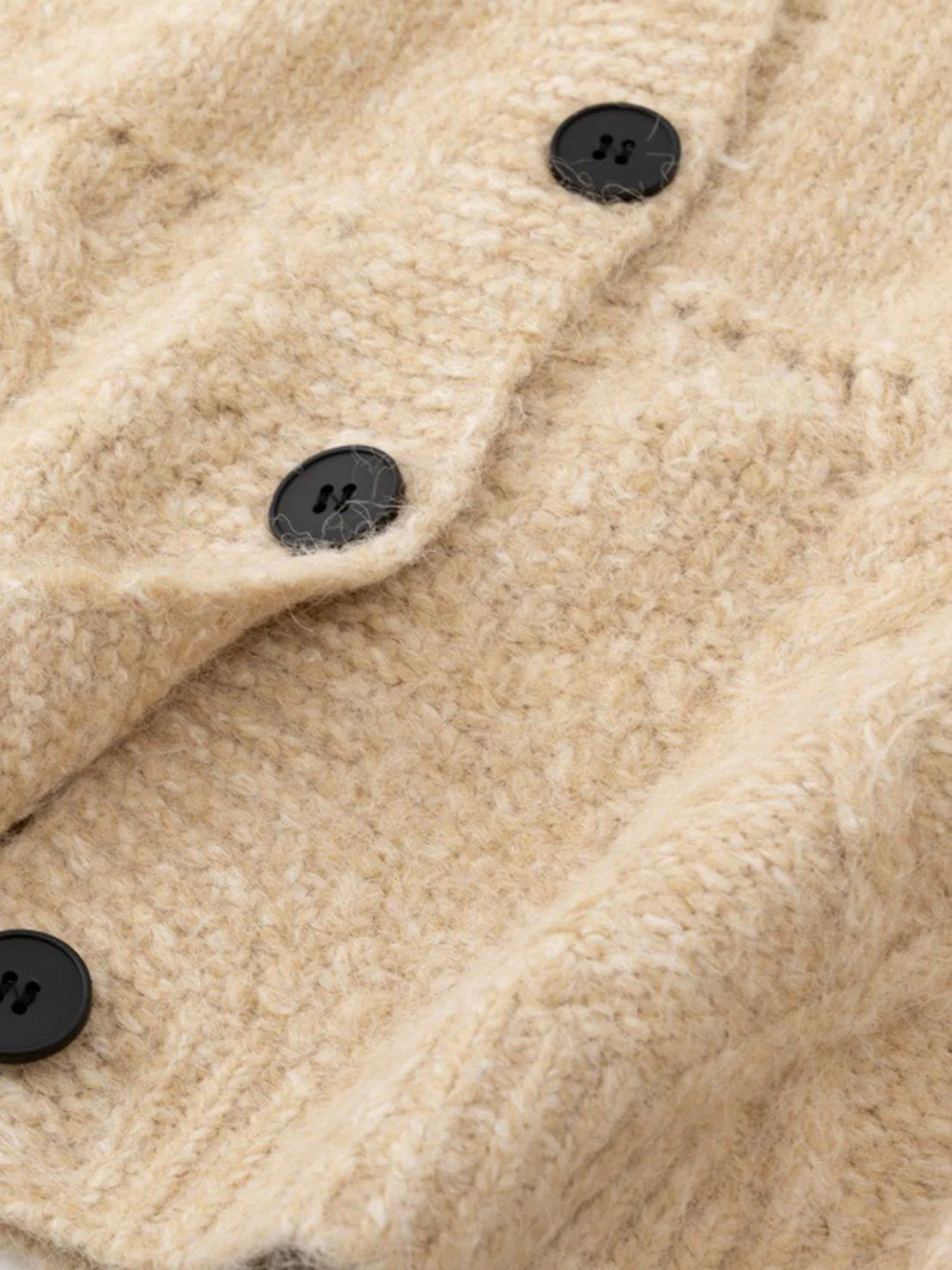 Wool-Blend Button-Front Cardigan - Image 14