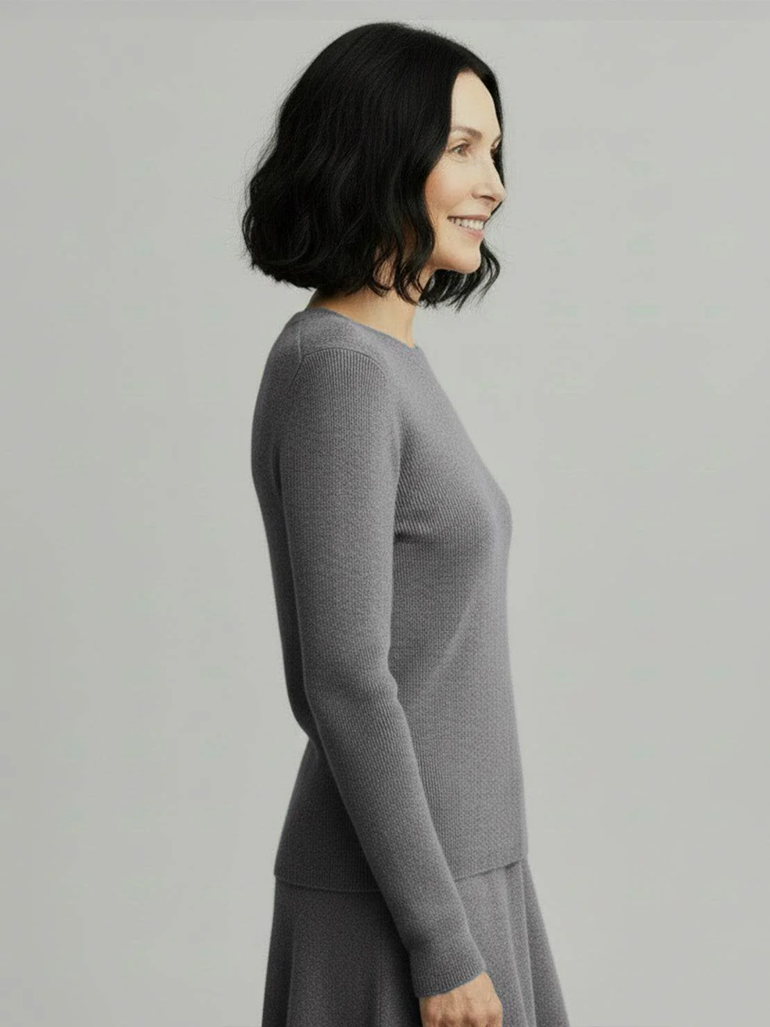 Wool-Cashmere Round Neck Pullover - Image 14