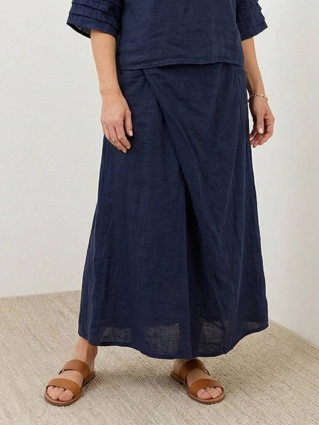 Wrap Skirt Two-Piece Set - Image 9
