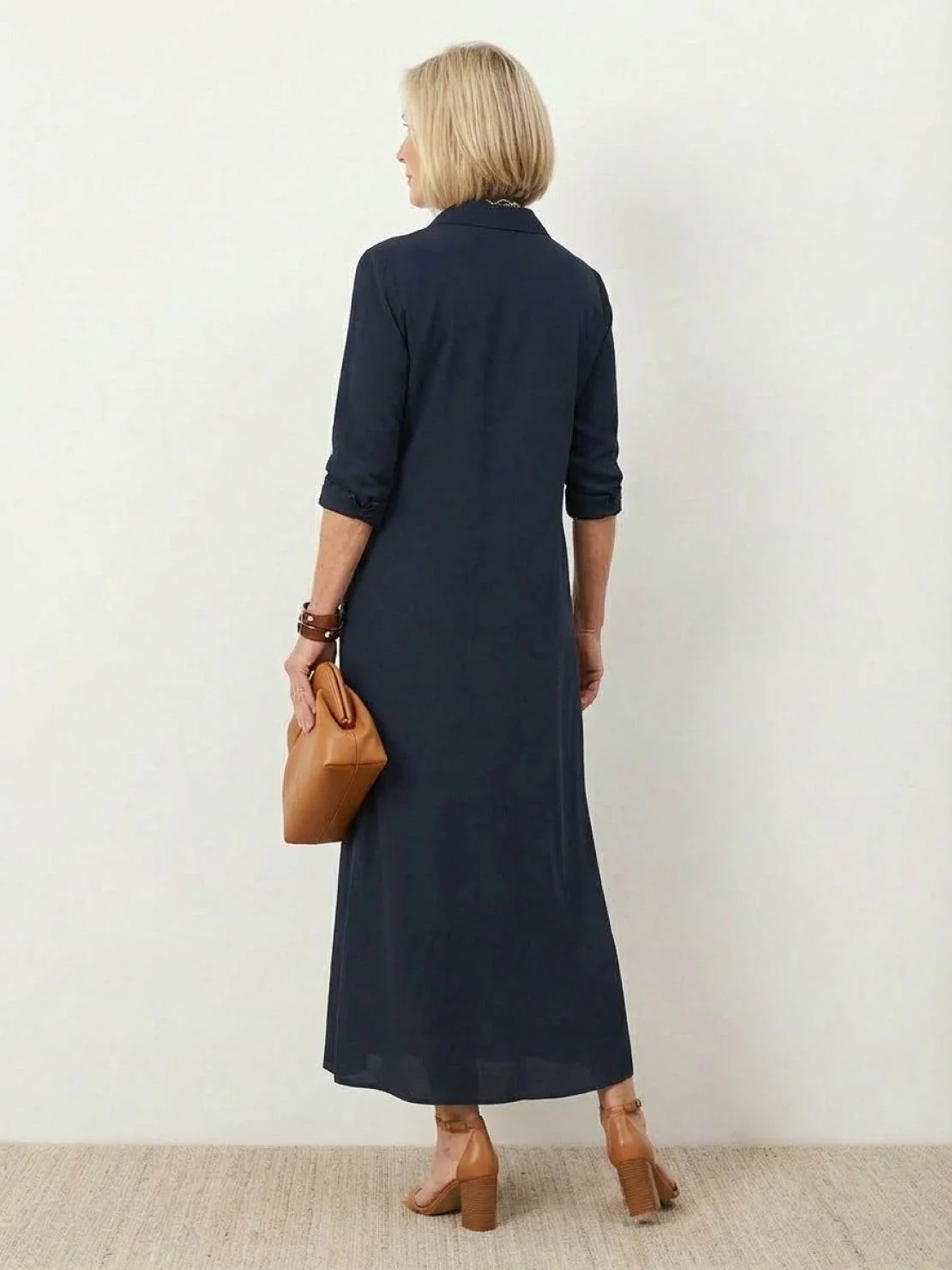 Wrinkle-Free Button-Down Dress - Image 15